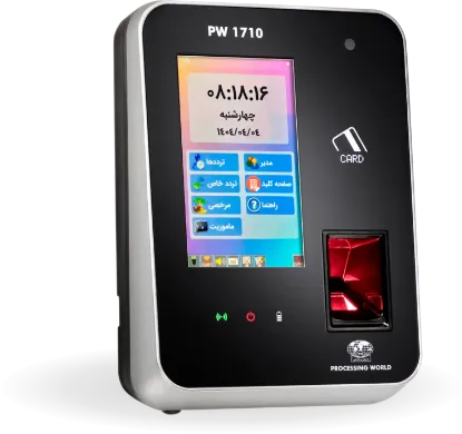 تصویر  دستگاه حضور و غیاب و صدور ژتون PW 1710