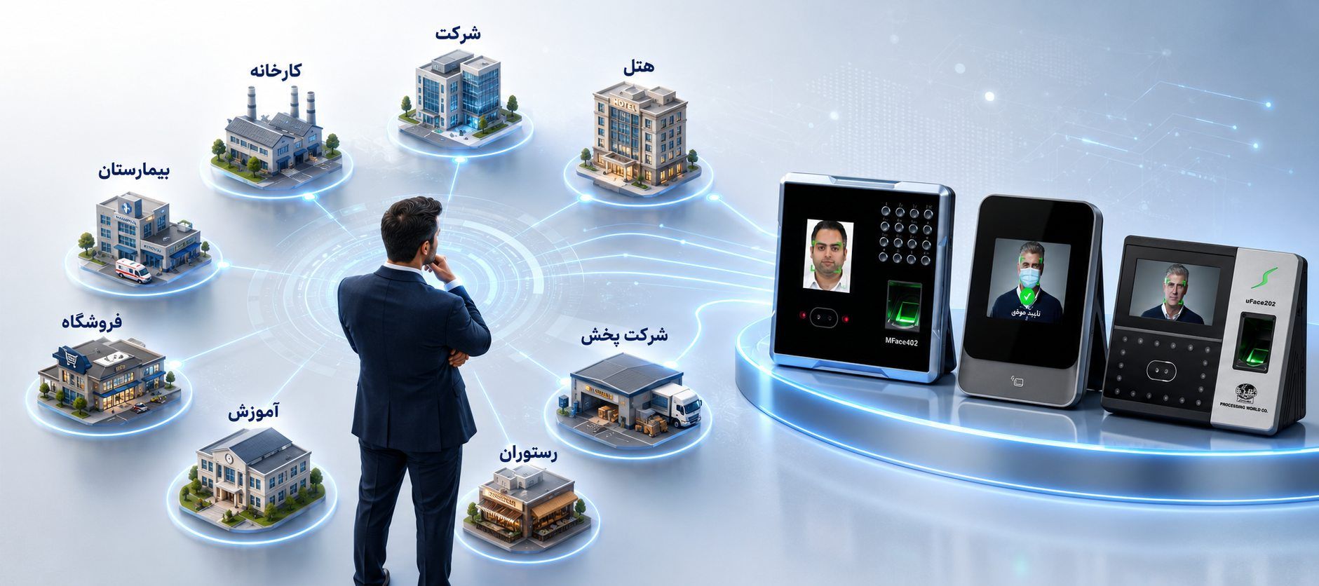 سیستم حضور و غیاب مناسب برای هر سازمانی